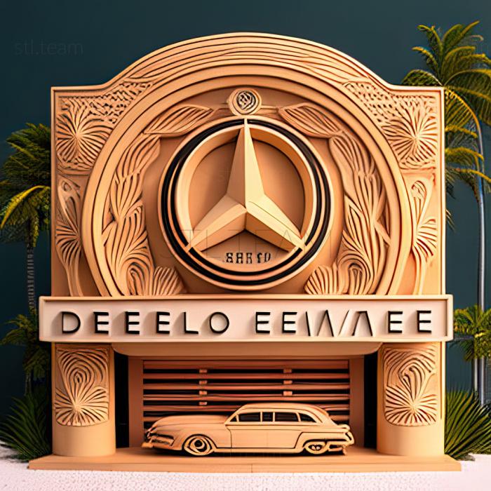 3D модель Mercedes Benz Ocean Drive (STL)